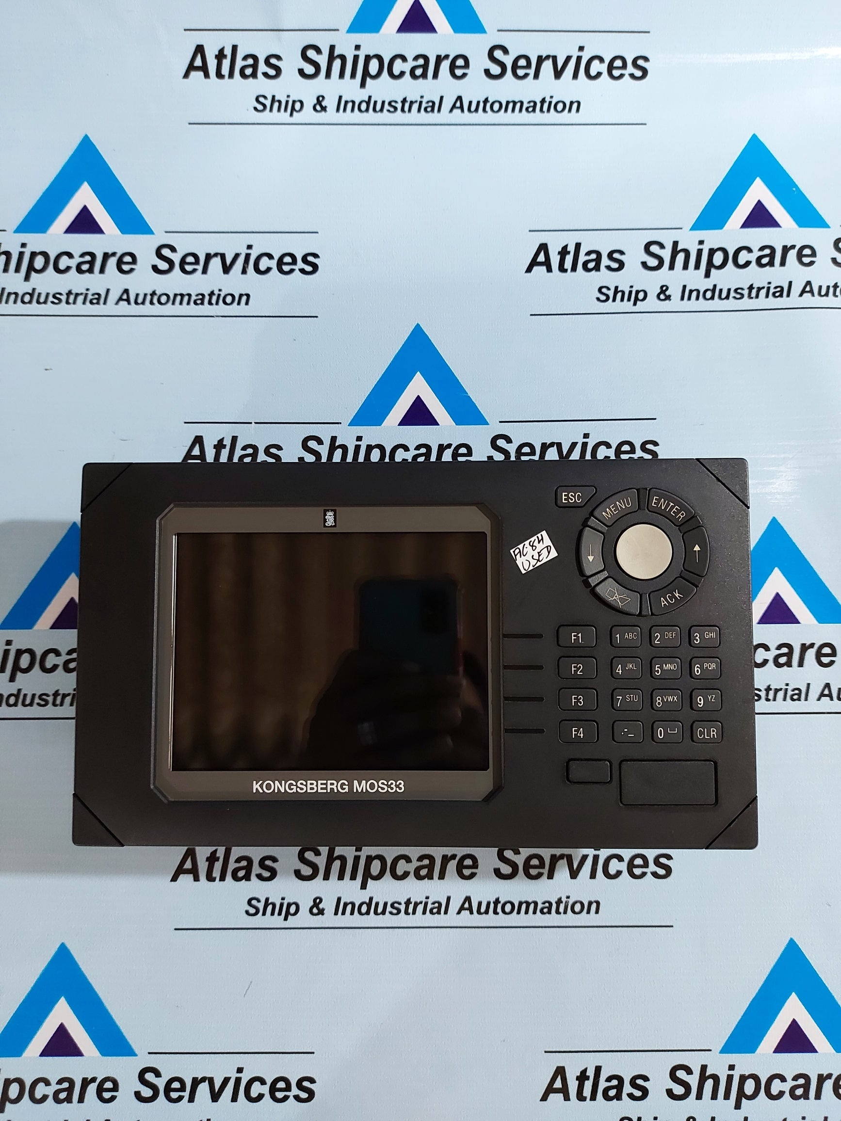 KONGSBERG SIMRAD MOS-33 TFT MIDI OPERATOR STATION P/N 8200635